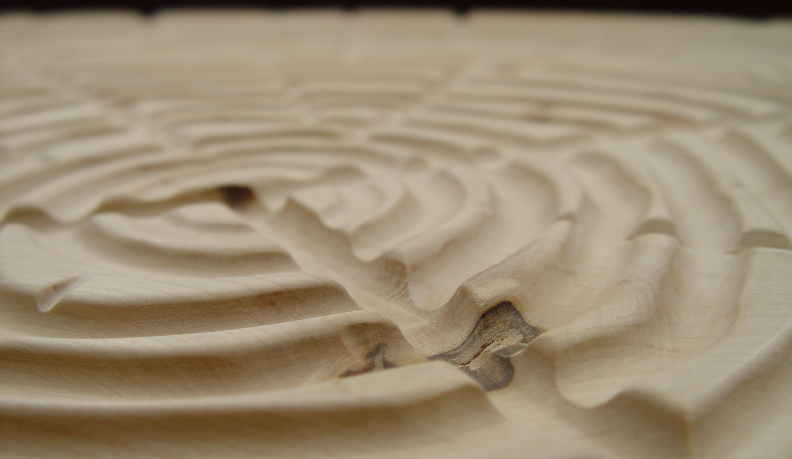 Handgefertigtes Wandbild aus Massivholz